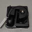 Bluetooth Headset, Wireless Headset with Microphone for PC, V5.2 Computer Headset with Noise Cancelling Mic, USB Dongle, Charging Base & Mute Button for Work, Cell Phones, Computer (Black)