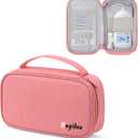 Travel Carrying Bag for Doppler Fetal Heart Monitor, Storage bag for Doppler Monitor, Portable Organizer Case Fits Doppler Heartbeat Monitor, Bag Only