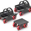 Snowmobile Dolly Heavy Duty with 3 Inch Caster Wheels,