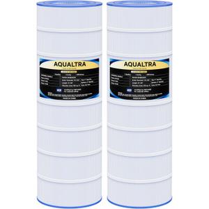 AQUALTRA Pool Filter Compatible with CC150, PAP150, CCRP150, PAP150-4, Ultral-C4, PP-C4, C-9415, R173216, FC-0687, 150 sq. ft. 31 1/8" x10 1/16" 2 Pack