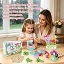 Girls Toys, Gifts for Granddaughter Daughter Niece Ages 4-6 | Mess-Free Reusable Screen-Free Develop Fine Motor Skills, Rainy Day Indoor Birthday Party Gift Easy To Use