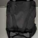 Rockland Double Handle 17" Rolling Backpack, Black, One Size