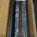 Rfiver Table Top TV Stand with Height Adjustable TV Legs, TV Stands Base with Cable Management for Most 37 to 86 Inch Flat or Curved TVs, Steel TV Feet Holds up to 150 lbs, Max VESA 800x600mm, Black