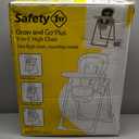 Safety 1st 3-in-1 Grow and Go Plus High Chair, 3 Modes of Use: Infant Recliner, Toddler high Chair, and Child seat, Dunes Edge