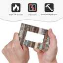 3 x 1 Gang Single GFCI/Decorator Rocker Outlet Light Switch Wall Plate Cover Rustic Vintage Country Family Home Inspirational Quotes Rule Cabin Barn Wood Decorative One Device Electrical Faceplate Dimmer