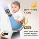 Baby Sling Carrier,Toddler Carrier,2026 New Baby Sling,Portable and Lightweight Sling,Non-Slip Hip Seat Carrying 10-30lbs(Leaf)