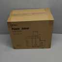 Qcen Juicer Machine, 800W Centrifugal Juicer Extractor with Wide Mouth 3 Feed Chute for Fruit Vegetable, Easy to Clean, Stainless Steel, BPA-free (Black)