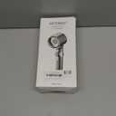 Filtered Shower Head with Handheld - High Pressure 3 Spray Modes Showerhead with Filters, 12 Replaceable Water Softener Filters for Hard Water | Ion Shower Drops Head with 75" Anti-Burst Hose (Gray)