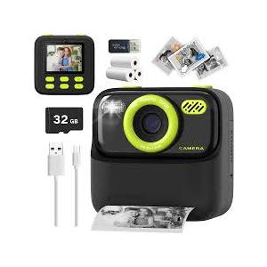 Mgaolo Kids Camera Instant Print Photo,Children Digital Camera Toys Gift with HD Video for Girls Boys 3-12 Age,Chritmas Birthday Festival Present for 3 4 5 6 7 8 9 Year Old Child (Purple)