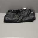 SUNLAX 3'x12' Black Balcony Privacy Screen Fence Windscreen Cover Fabric Shade Netting Mesh Cloth with Grommets UV Protection for Patio, Backyard, Porch, Railing Shield 90%