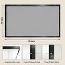 Koonmi Black Mirrors for Wall, 30x55 Inch Bathroom Mirror, Rectangular Wall Mirror for Living Room Bedroom Bathroom, Hangs Horizontally or Vertically