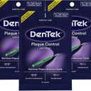 DenTek Easy Brush Plaque Control Interdental Cleaners, Tight, 16 Count, 3 Pack (White)
