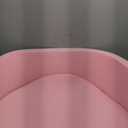TRENDBOX Extra Large Foam Ball Pit for Toddlers, 47x14 inch Soft Baby Ball Pit with Washable Velvet Cover (Balls not Included)-Pink (47inch, 4-pink)