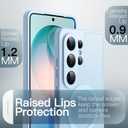 JETech Magnetic Case for Samsung Galaxy S26 Ultra, Translucent Matte Back Shockproof Cover (Omphalodes)