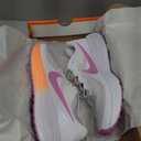 Nike Women's Revolution 8 Road Running Shoes, White/Light Magenta-Orange Pulse, 9.5