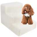 YOFIT Doggy Steps - Non-Slip 3 Steps Pet Stairs, Holds Up to 50 lbs