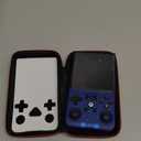 R36MAX Retro Handheld Game Console, 4.0 Inch IPS HD Screen Portable Retro Gaming Console, 1.5GHz CPU Support 30+ Emulator Console Video Game Console, 4000mAh Battery (64GB Blue)