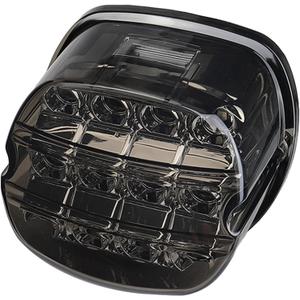 Black Strobing LED Tail Light Upgrade HD Tail Lights Assemblies for Harley Dyna Road King Electra Glide Street Bob Touring, harley davidson parts, led lights for motorcyclesBlack