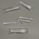 6 Pack Toothbrush Replacement Heads Compatible with WaterPik Sonic Fusion 2.0, FitMount Flossing Brush Head Fit for Water-Pic SF-01W SF-02W and 2.0 SF-03 SF-04 (White)