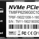 TEAMGROUP MP33 256GB SLC Cache 3D NAND TLC NVMe 1.3 PCIe Gen3x4 M.2 2280 Internal SSD R/W Speed up to 1600/1000 MB/s Laptop&PC Desktop TM8FP6256G0C101