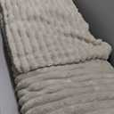 Bedsure Bedroom Decor Home Linen Throw Blanket Gifts for Women Men, Soft Fluffy Fleece Cozy Fuzzy Plush Warm Minky Couch Bed Blanket, Living Room Spring Decor Beige Gifts for Him Her, Size 68x88 in