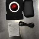 Nulea M512 Wireless Trackball Mouse, Ergonomic 55mm Trackball, 4 Level Adjustable DPI for Precise Control, Left or Right Hand Compatible, Rechargeable, MultiDevice Bluetooth & 2.4GHz for PC, Laptop