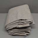 NICETOWN 100% Blackout Linen Curtains 90" Long for Bedroom, Thermal Insulated Living Room Curtains with Liner, Farmhouse Style Linen Blend Window Draperies for Dining Room (2 Panels, 52" W, Natural)