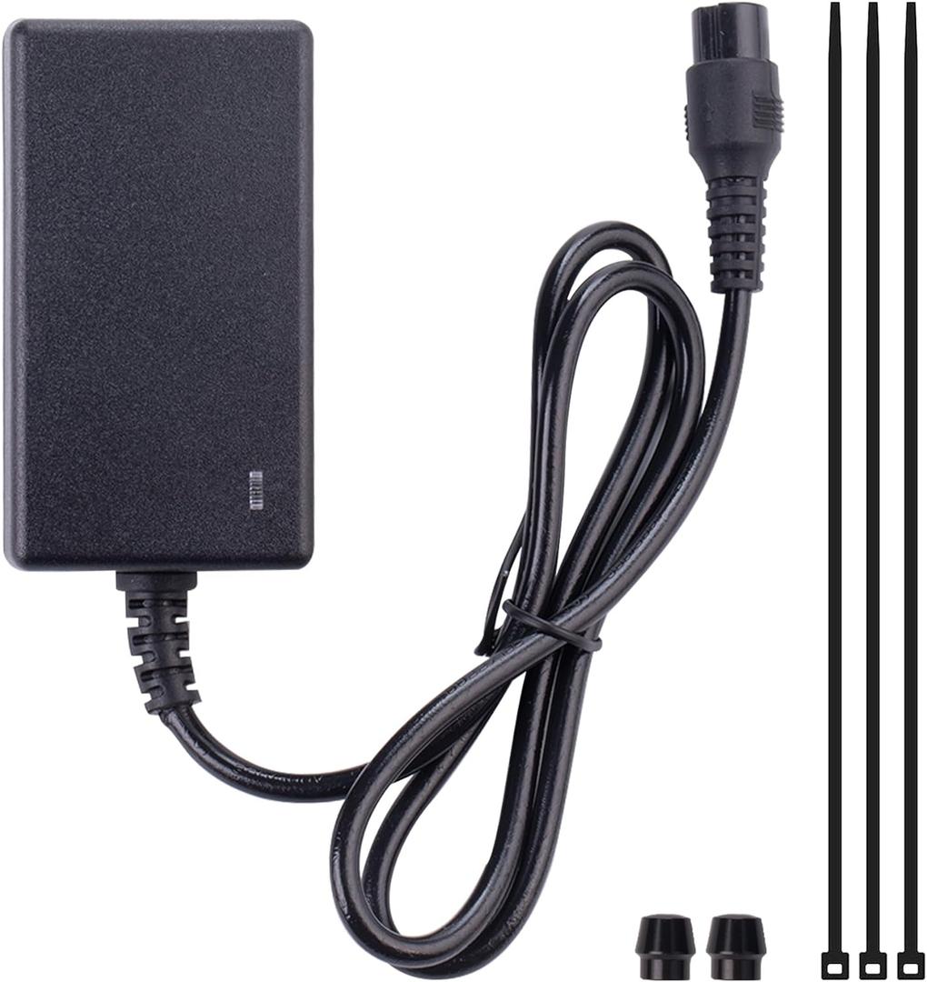 24V 600mA Charger for Razor E100, E125, E150, E175, Crazy Cart, eSpark - Premium Compact Replacement E100 Charger