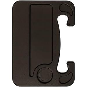Car Steering Wheel Food Tray & Laptop Table | Multi-Purpose Car Desk for Eating, Laptop & Writing | Universal Fit, Black