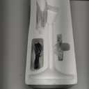 Miusco Makeup Mirror 9" Vanity Mirror with Lights, 5X & 10X Magnification - Front/Back Magnetic Design, Rechargeable & Cordless, Touch Dimming, 90 Adjustable Angle, Metal Frame, Includes USB Cable