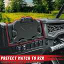 MDPROMCP RZR Tablet Phone Mount Storage Box Compatible with 2019-2023 Polaris RZR XP 1000 RZR XP Turbo, Electric Device GPS Mount Tablet Holder Navigation Holder Accessories