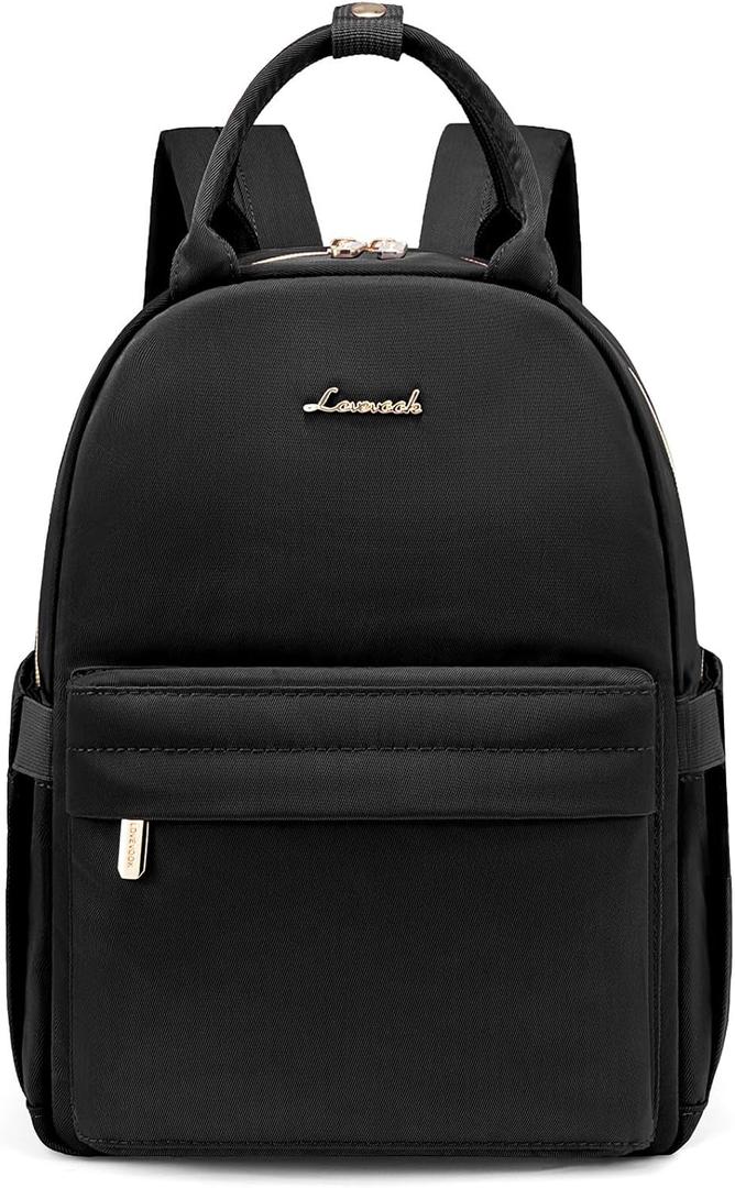 LOVEVOOK Mini Backpack Purse for Women Cute Small Backpack, Light Weight Fashion Daypack for Work Travel Daily Backpack, Black (11inch)