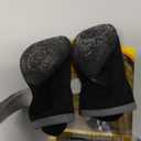 Dog Shoes for Small Dogs, Breathable Dog Boots Paw Protector for Hot Pavement Winter Snow, Dog Booties with Reflective Strips Rugged Anti-Slip Sole for Hardwood Floors Outdoor Silver Black Size 3 (#3 (Width 1.49 inch) for 11.0-16.5 lbs)