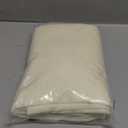 10ft x 10ft Beige Chiffon Backdrop Curtain with Lights String for Parties,2 Panels Sheer Chiffon Curtain Wedding Backdrop with Lights for Baby Shower Birthday Party Ceremony Reception Home Decorations