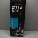 Pursteam ScrubMaster Steam Mop with Dual Scrubbing Head, LED Headlights, Adjustable Steam Control, Anti-Slip Swivel Head, Cable Holder & Upright Lock