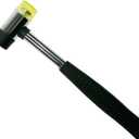 25mm Dual Head Nylon Rubber Hammer Jewelers Metal Mallet,Multipurpose, Doublesided & Lightweight Mallet Soft Hammer for Home Decoration Installation Hand Tool