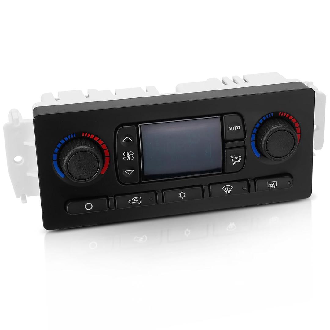 599-211XD A/C Heater Climate Control Module Panel Switch Compatible with 03-04 Chevrolet GMC Cadillac Silverado Avalanche Suburban Tahoe Sierra Escalade Replace#10367041 10367042