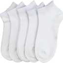 SERISIMPLE Women Viscose Bamboo Ankle Socks Low Cut Thin Sock Lightweight Pastal Color Soft Sock 5 Pairs
- L