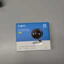 Tapo 2K+ Indoor/Outdoor Wired Security Camera - Person/Pet/Vehicle Detection, Baby Monitoring, Color Night Vision, IP66 Weather Resistant, Subscription-Free Local Storage or Optional Cloud, C121 (Black)