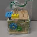 Kizfarm Wooden Montessori Baby Toys, 8-in-1 Wooden Play Kit Includes Object Permanent Box, Coin Box, Carrot Harvest, Shape Sorting & Stacking - Birthday Gift for Boys Girls Toddlers