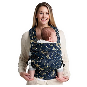 Momcozy Baby Carrier - Ergonomic, Cozy and Lightweight Carrier for 7-45lbs, Effortless to Put On, Ideal for Hands-Free Parenting, Enhanced Lumbar Support, Purehug for Infant to Toddler