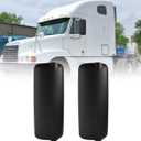 Black Pairs Set Door Mirrors Cover Fit For 2005-2017 for Freightliner Century for Columbia Truck Side Mirrors Covers