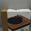 House of Marley Stir It Up Turntable, Vinyl Record Player with 2 Speed Belt Drive for 33/45 RPM, Built in Pre-Amp, Headphone Jack and Made from Sustainable Materials. for Wired Speakers Only (Signature Black)