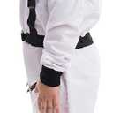 Spooktacular Creations Astronaut Costume with Helmet, Space Suit for Toddler, Kids Astronaut Halloween Costume for Cosplay (Large (10-12 yrs), White)