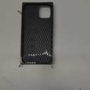 Bocasal Crossbody Wallet Case for iPhone 12/12 Pro with Card Holder,Zipper Card Slot Protector Shockproof Purse Cover with Removable Cross Body Strap 6.1 Inch(Black)