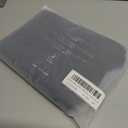 ODODOS High Waist Workout Shorts for Women Tummy Control Workout Gym Athletic Biker Shorts-8" Inseam, Black Chambray, Medium (M)