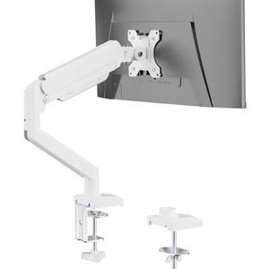WALI Single Monitor Arm Mount Stand, Adjustable Gas Spring Arm Monitor Mount for Display up to 32 Inch,19.8lbs Capacity (GSMP001W), White WALI Single Monitor Arm Mount Stand, Adjustable Gas Spring Arm Monitor Mount for Display up to 32 Inch,19.8lbs Capacity (GSMP001W), White