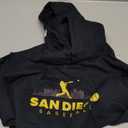 San Diego Baseball Vintage City Skyline Retro Baseball Lover Pullover Hoodie