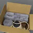 MeowHomm 32" Cat Scratching Post with Self Groomer Cat Brush, Sisal Rope Tall Cat Scratching Post with Soft Hanging Ball for Indoor Cats, Cat Claw Scratcher Covered with Soft Smooth Plush