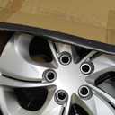 TangMiGe 4-Pack Hubcaps Compatible with Honda Civic 2013 2014 2015, 15 Inch 15", Wheel Covers Skins, 44733-TR3-A00, Please Watch The Installation Video (Silver Color)